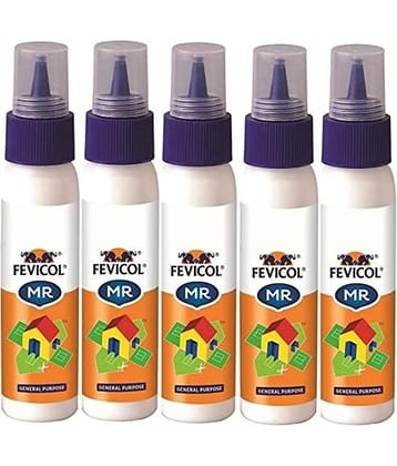 Fevicol MR Squeeze Bottle, 22.5 grams each bottles (Pack of 5)