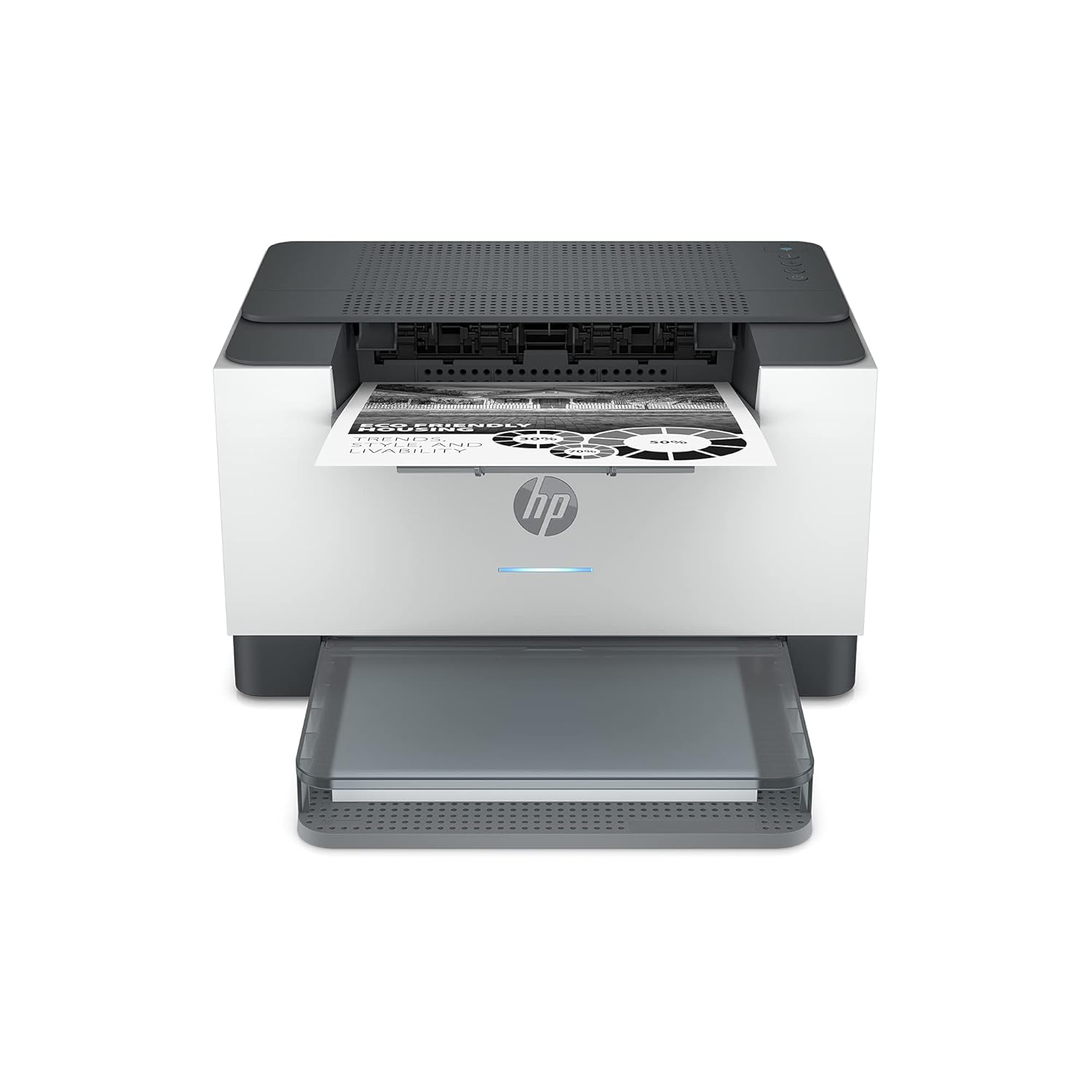HP M208DW Laserjet Printer Wireless, Single Function, Print, Hi-Speed USB 2.0, Ethernet, Bluetooth LE, Up to 30 ppm, 150-sheet Input Tray, 100-sheet Output Tray, Black and White, 6GW64A
