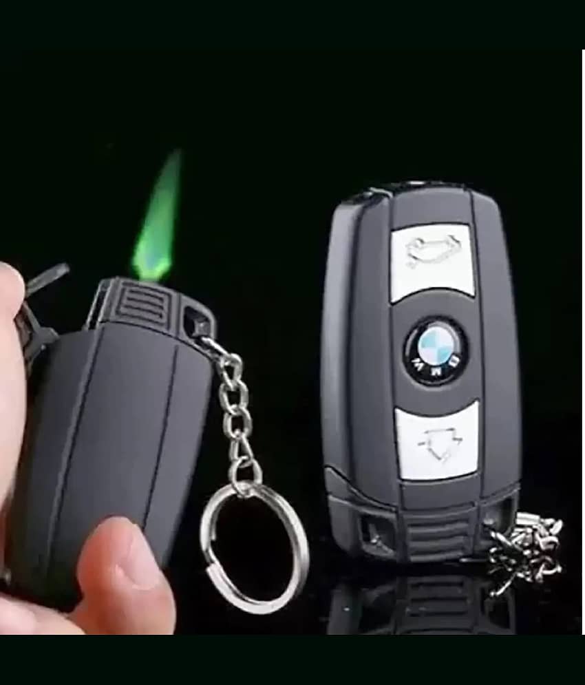 Kadio Black Iron Cigarette Lighter ( Pack of 1 )