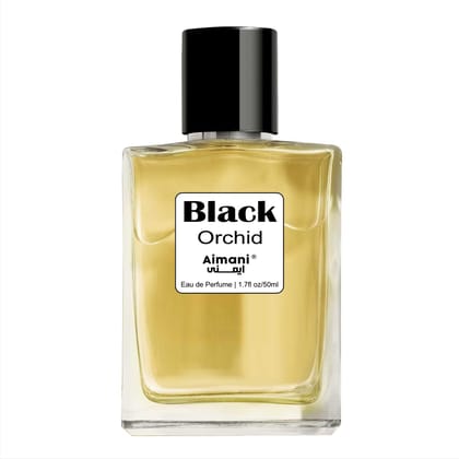 Aimani Black Orchid Eau de Parfum for Women | Luxurious Floral & Oriental Fragrance, Long-Lasting Scent, Elegant Perfume Gift for Her | 50ml