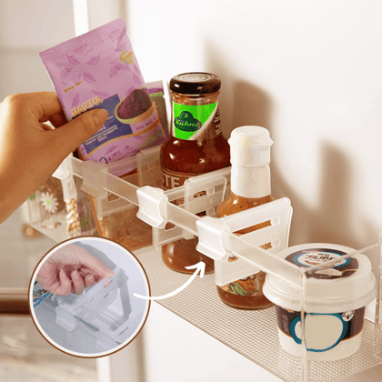 Fridge Organizer Divider Clip-Set of 10 @ ₹599