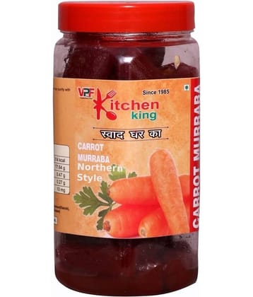 Kitchen King Since-1985 Mother-Made Organic Carrot Murabba with Almonds Immunity Increaser Pack Pickle 1 kg