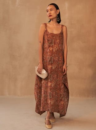 Endless Fields Kala Cotton Maxi Dress-3XS