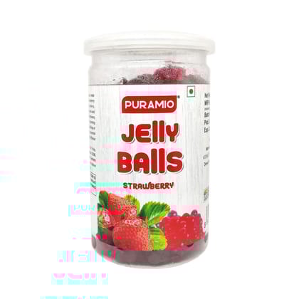 Puramio Jelly Balls (Strawberry), 300 gm