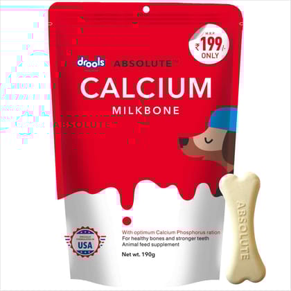 Drools Absolute Calcium Bone Pouch, 190 g