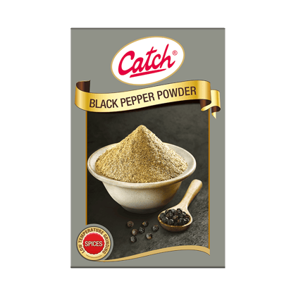 Catch Straight Premium || Black Pepper Powder || 100 Grams Catch Straight Premium || Black Pepper Powder || 100 Grams