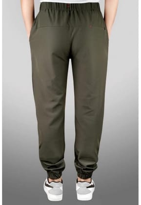 Men's Polyster Solid Track Pant-Lower (Dark Green, M)-PID47673 Men's Polyster Solid Track Pant-Lower (Dark Green, M)-PID47673