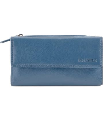 Calfnero Navy Wallet