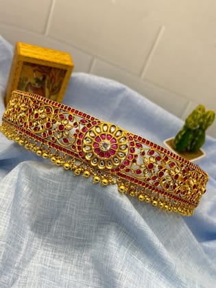 Antique Vaddanam Kamarbandh 6823-24 to 44 adjustable