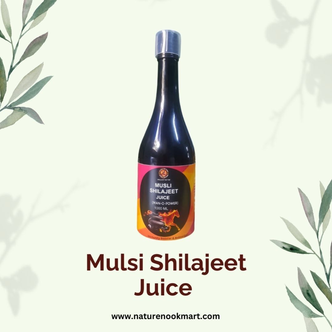 Mulsi Shilajeet Juice Boosts Energy and Stamina 1000 ML