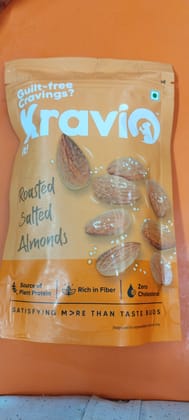 Kravio roasted salted Almonds 200 g
