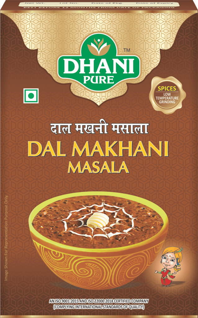 Dhani Pure Dal Makhani Masala Box, 100g