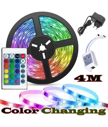 JMALL - Multicolor 4Mtr LED Strip (Pack of 1)