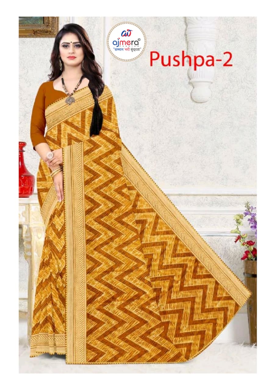 GPT Pushpa 2 Saree with Unstitched Blouse