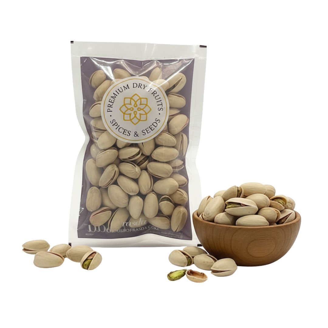 Rasda Pistachios – In-Shell Roasted & Salted Premium - 100g