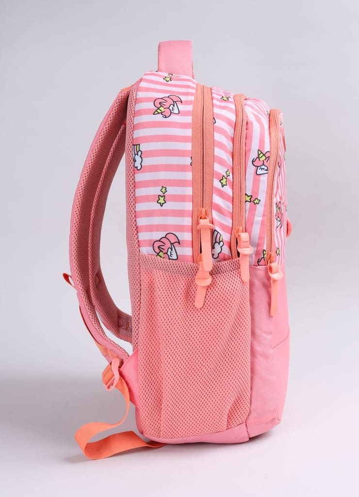 PB Pearlbags Polyester Water Resistant Casual Backpack With Laptop Sleeve For School,college & Office For Boys and Girls,Men & Women