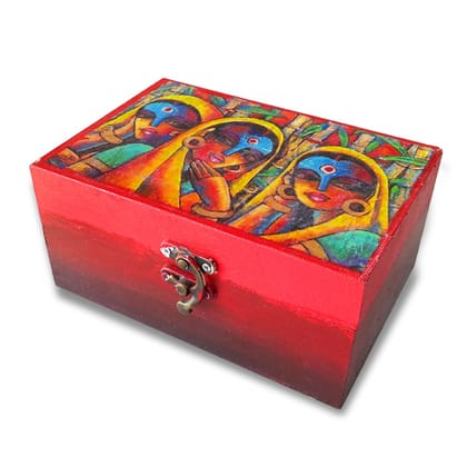 Image Transfer on MDF Box DIY Kit by Penkraft