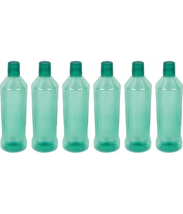 PearlPet Neptune-1000ml Green PET Water Bottle 1000 mL ( 6 )