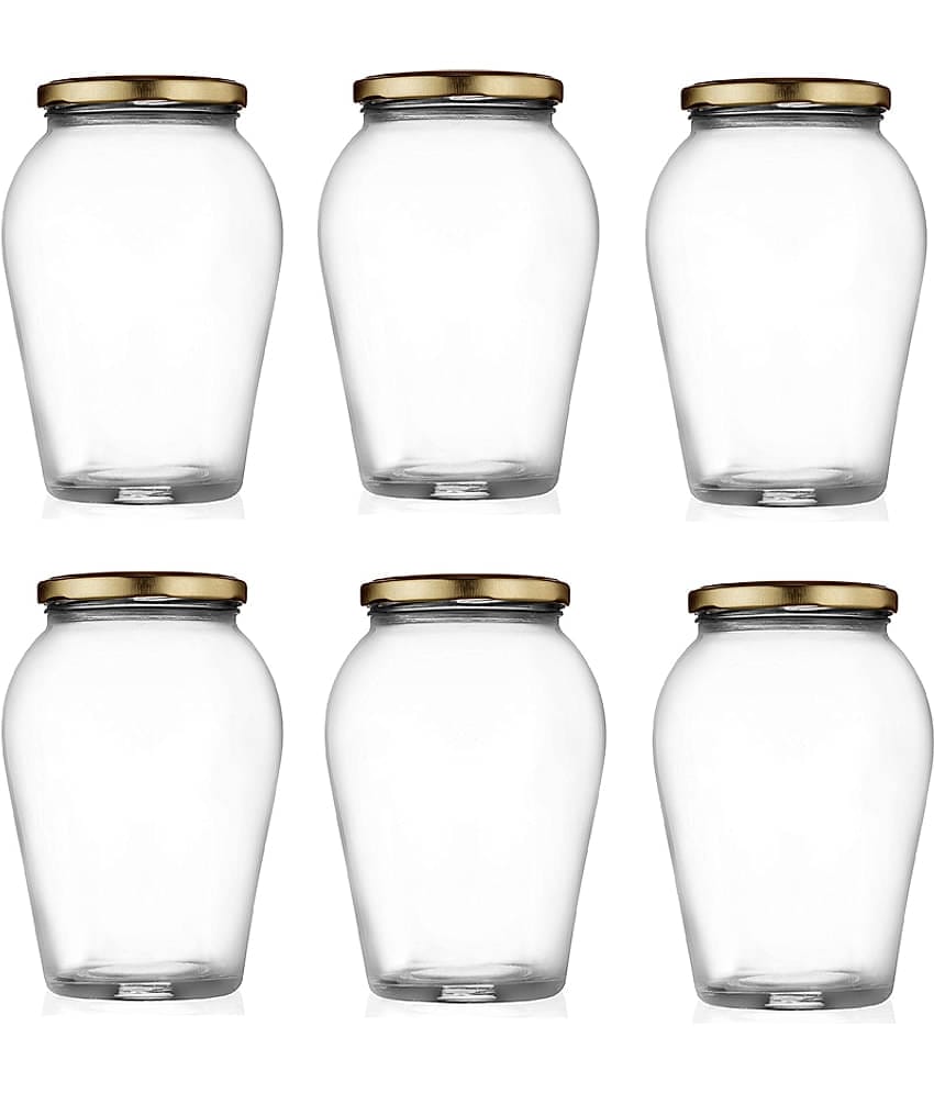 AFAST Airtight Storage  Glass Food Container Set of 6 300 mL