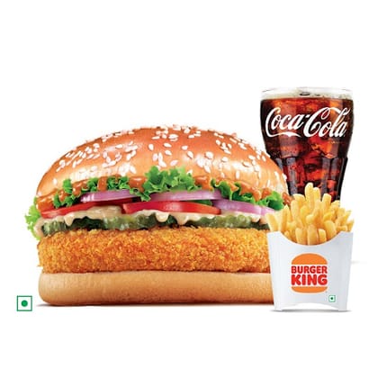 Original Whopper Veg(XL Size Bun) Meal(Reg).