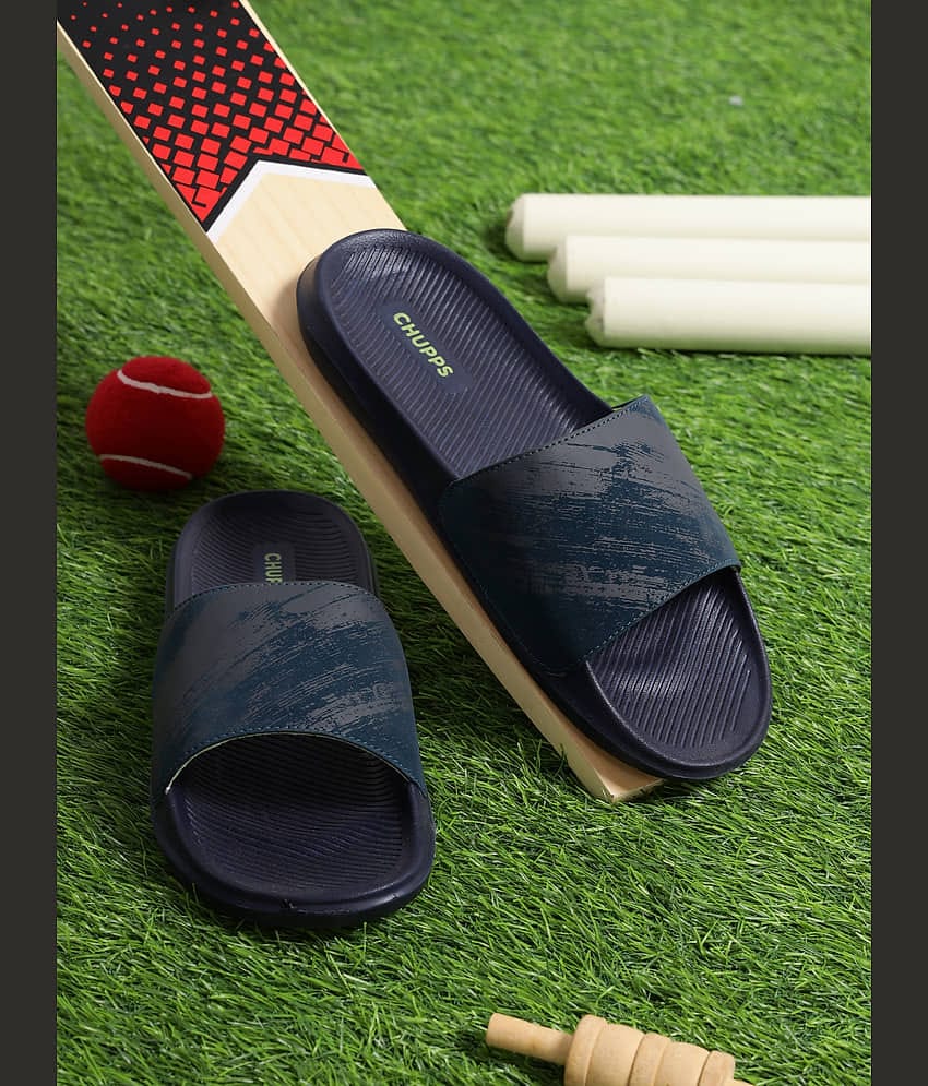 CHUPPS Dark Grey Men's Slide Flip Flop