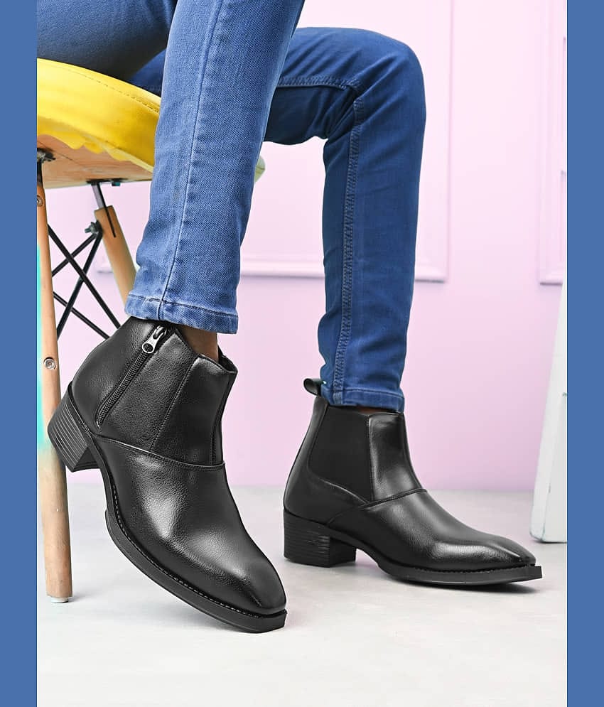 Prolific Black Men's Chelsea Boots