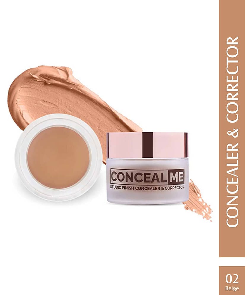 Glam21 Conceal Me Studio Finish Concealer & Corrector Lightweight & Long lasting 7g Sand-05