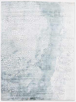 Neu Looms Colal Area Rug – Sophisticated Design with Mesmerizing Scattered Circle Pattern (Size 6x9 Feet, Blue)