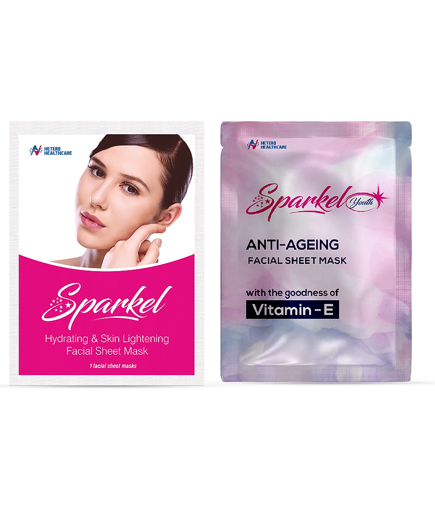Sparkel - Anti-Aging Sheet Mask For Combination Skin ( Pack of 1 )