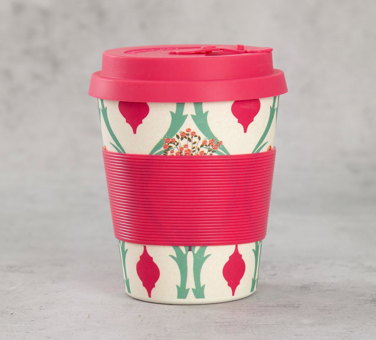 India Circus Lattice Blooms Small Bamboo Frankie Cup