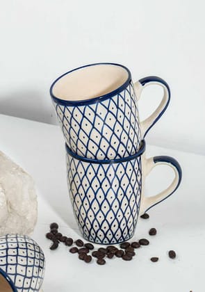 Lily of the Nile Mugs-Set of 2