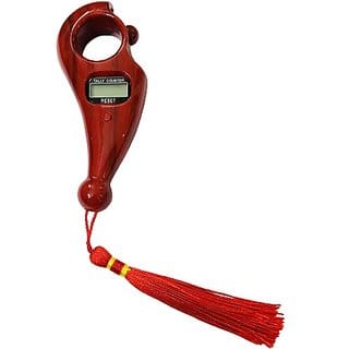 Portable Digital Tasbih/Mala/Beads  LCD Counter Finger Rotation Like A Traditional Tasbih