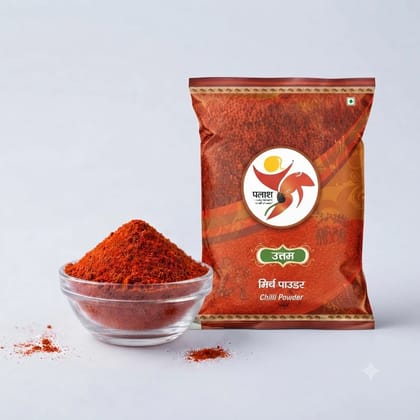 Palash Uttam Chilli Powder Premium Quality 100 Percent Natural Sun Dried Red Chilli Powder Pure and Unadulterated Spice Hygienically Packed for Authentic Taste 200gm Palash Uttam Chilli Powder Premium Quality 100 Percent Natural Sun Dried Red Chilli Powder Pure and Unadulterated Spice Hygienically Packed for Authentic Taste 200gm