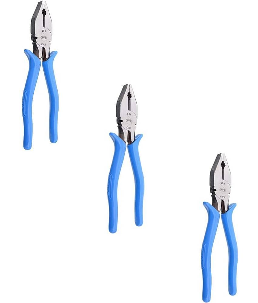 PYE Pack of 3 Lineman Plier 205 mm