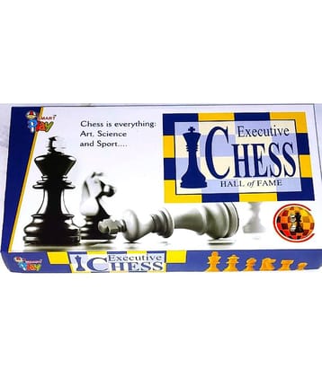 PETERS PENCE Executive Chess Strategy & War Games Board Game For Kids (15 Inches)) 4.5 cm Chess Board