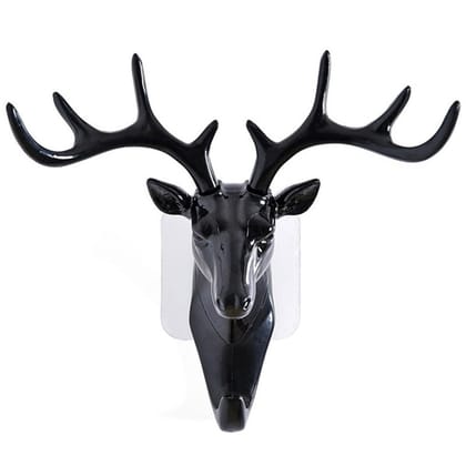 DHRUVINSRI Deer Head Decorative Wall and Door Hook Hanger โ Functional and Stylish Solution for Hanging Coats, Keys, Bags, and Other Essentials DHRUVINSRI Deer Head Decorative Wall and Door Hook Hanger โ Functional and Stylish Solution for Hanging Coats, Keys, Bags, and Other Essentials