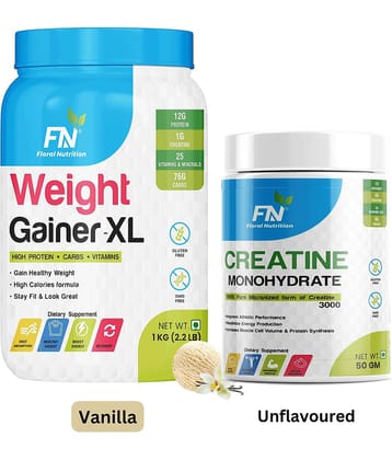 Floral Nutrition Vanilla Weight Gainer ( Pack of 1 )