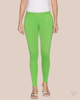 Cotton Ankle Legging - Pepper Mint-S / Pepper Mint