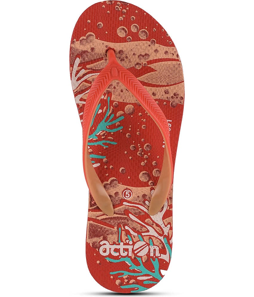 Action Red Women's Daily Slipper