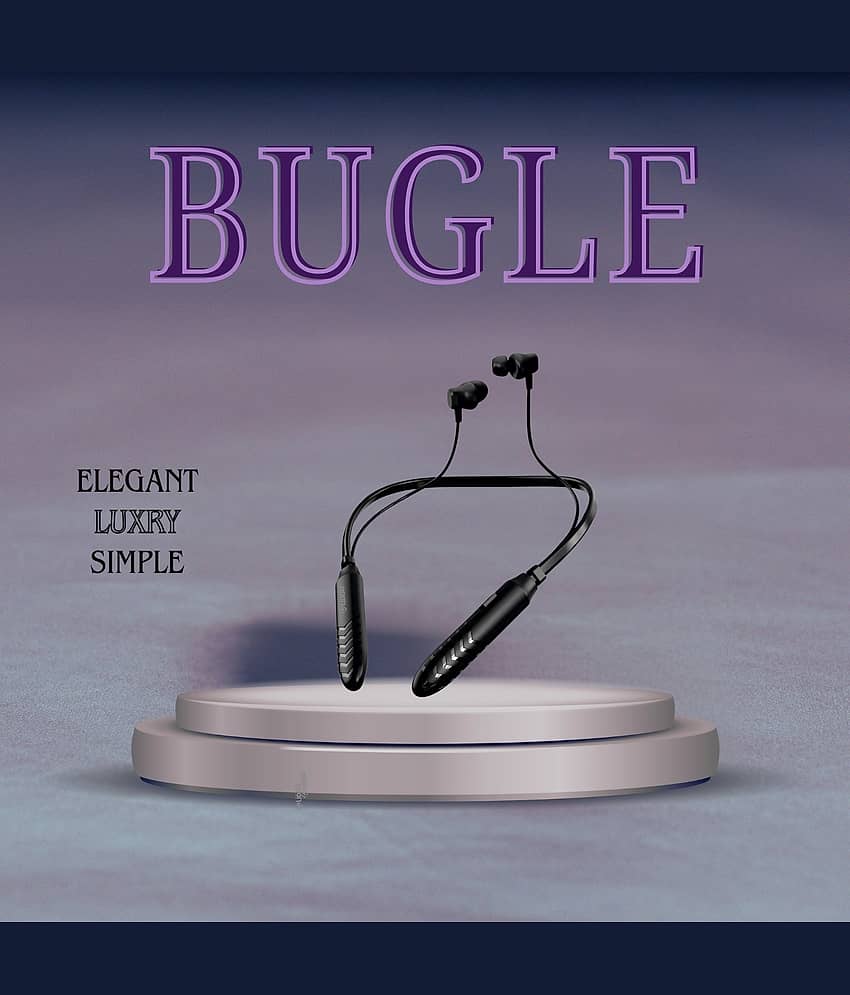 UDDO Bugle Wireless Neckband In-the-ear Bluetooth Headset with Upto 80h Talktime