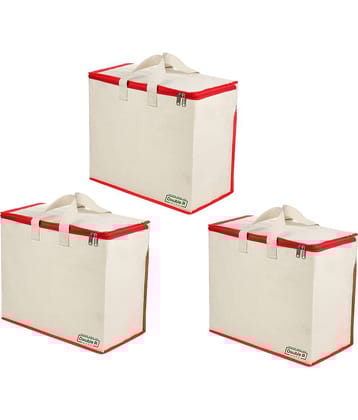 Double R Bags - Red Cotton Grocery Bag