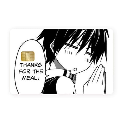 Thanks For The Meal Card Skin Thanks For The Meal Card Skin
