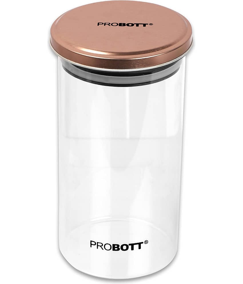 Probott - Glass Transparent Dal Container ( Set of 1 - 1100 ml )