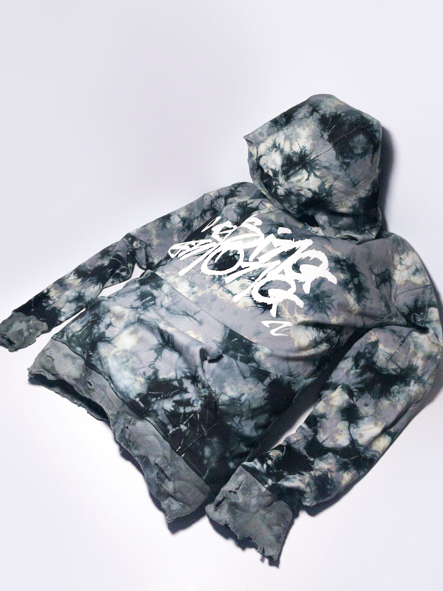 DISTRESS HOODIE - UNISEX-OVERSIZED FIT 3