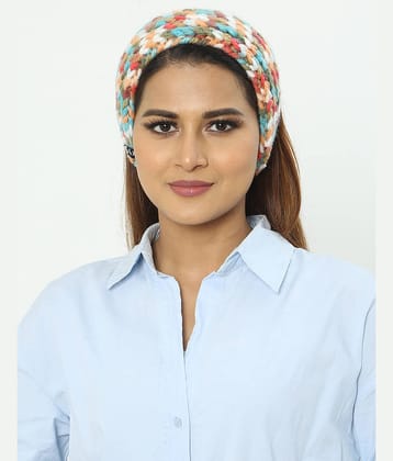 KC Store Multicolor Woollen Women's Headwrap ( Pack of 1 )