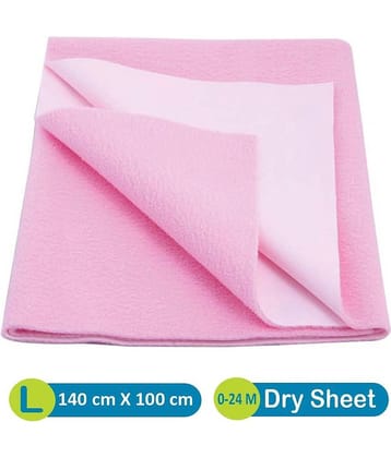 Quick Dry Plain Waterproof sheet Large Pink Rubber Sheet baby bed cover