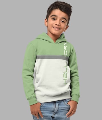HELLCAT Pack of 1 Boys Cotton Blend Sweatshirt ( Beige )