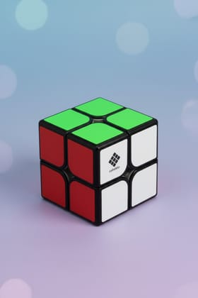 2x2 Speed Cube Stickerless Puzzle