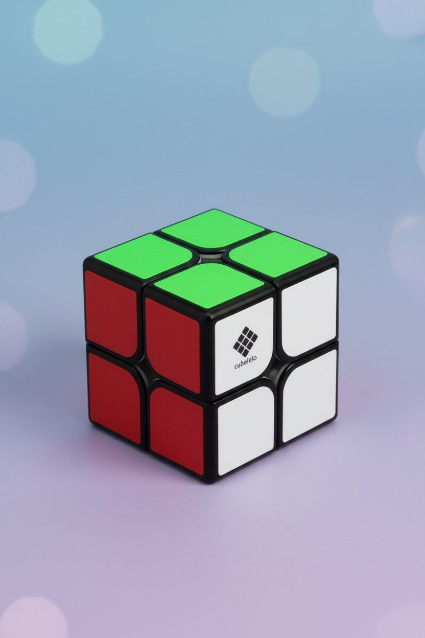 2x2 Speed Cube Stickerless Puzzle