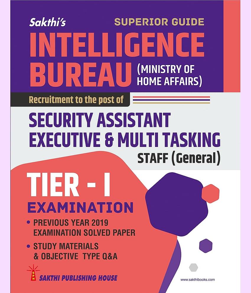Intelligence Bureau Security Assistant Executive & MTS (GeneraL)
